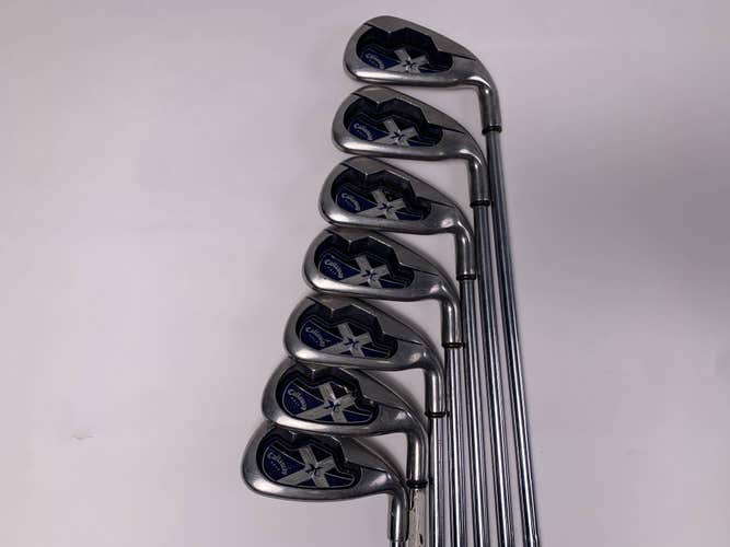 Callaway X-18 Iron Set 3-9 Regular Steel Mens RH