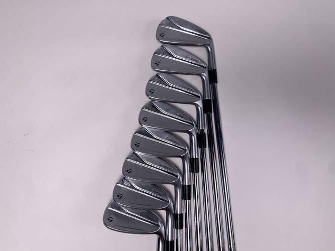 TaylorMade P790 2021 Iron Set 4-PW+GW DG 105 S300 Stiff Steel Mens RH