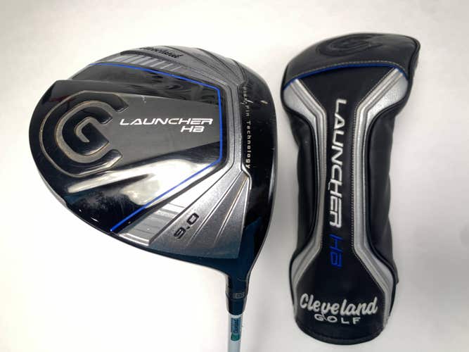 Cleveland Launcher HB Driver 9* Miyazaki C.Kua 5S Flex 5554 Stiff RH HC
