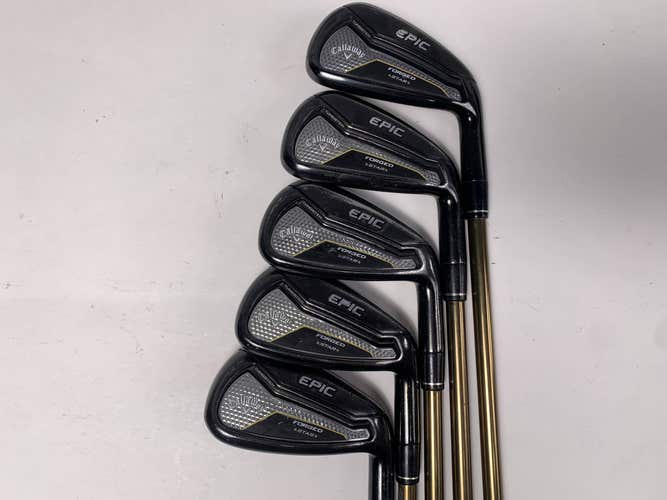 Callaway EPIC Star Iron Set 6-PW ATTAS Speed Series 50g Regular RH +1/2''