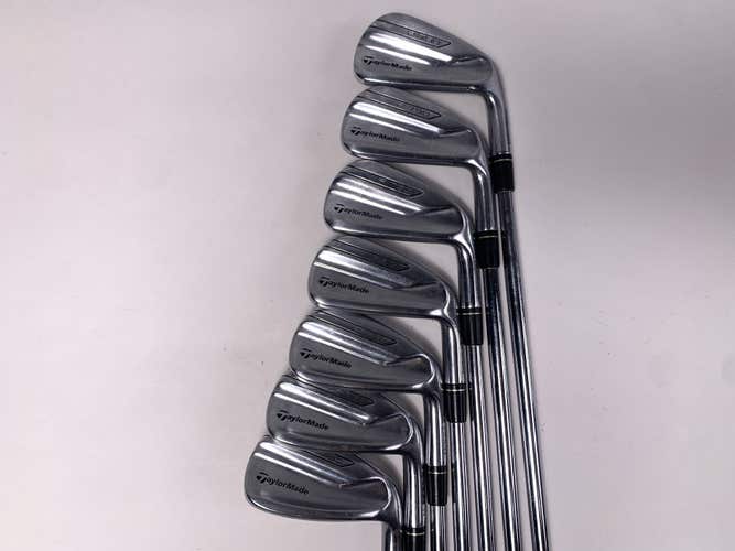 TaylorMade P790 2017 Iron Set 4-PW DG S300 Stiff Steel Mens RH