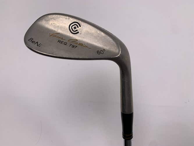 Cleveland 797 Beryllium Nickel Lob Wedge LW 60* True Temper Wedge Steel Mens RH