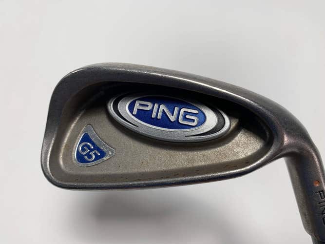 Ping G5 Single 7 Iron Brown Dot 3* Flat TFC 100 I Soft Regular Senior Mens RH