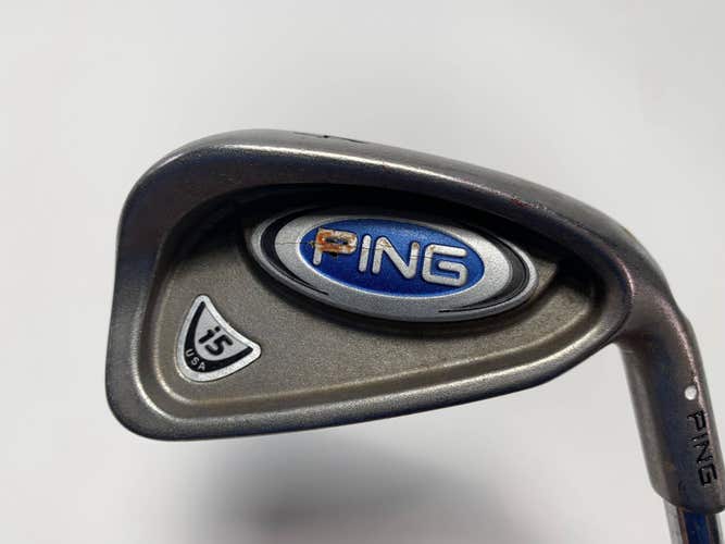 Ping i5 Single 4 Iron White Dot 3* Up Cushin Regular Steel Mens RH