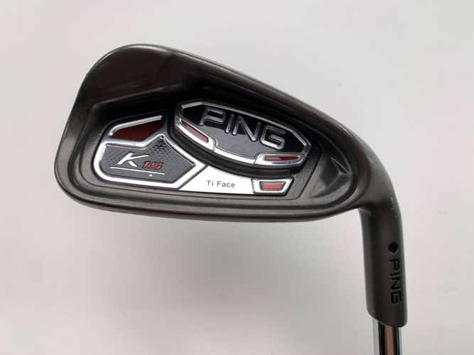 Ping K15 Single 6 Iron Black Dot AWT Regular Steel Mens RH NEW