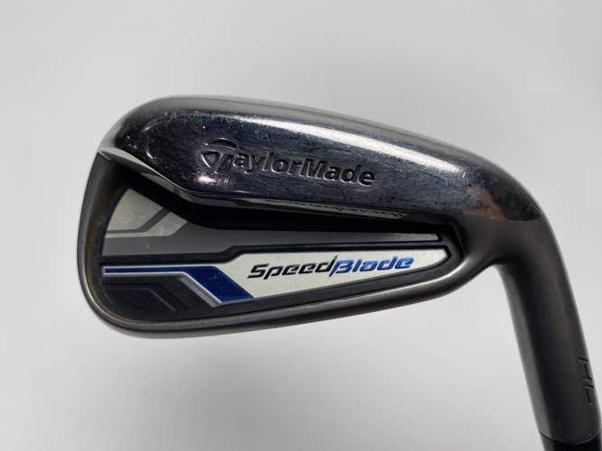 TaylorMade Speedblade Single 6 Iron 65g Uniflex Graphite Mens RH
