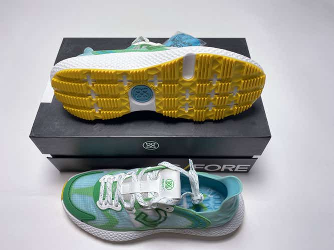 G/Fore Ripstop MG4X2 Golf Shoes Sardinia Green Men's SZ 9.5 (G4MS23EF46)