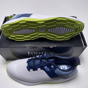 FootJoy ProLite Golf Shoes White Navy Men's SZ 11.5 (56920)