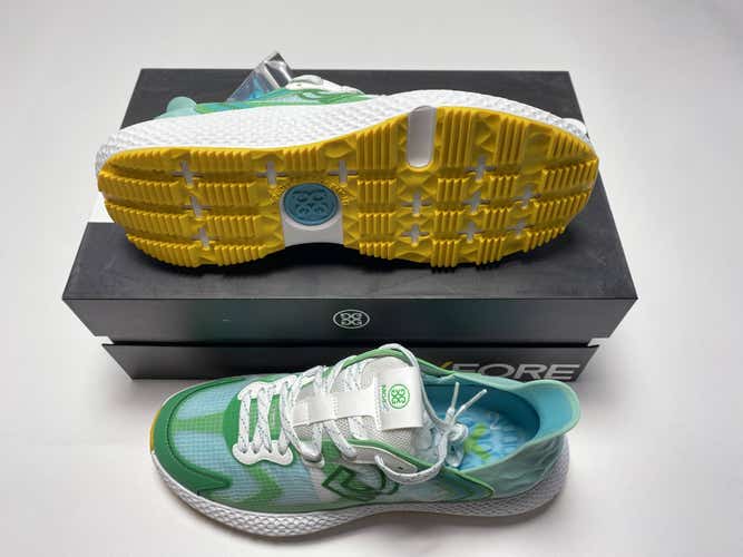 G/Fore Ripstop MG4X2 Golf Shoes Sardinia Green Men's SZ 10 (G4MS23EF46)