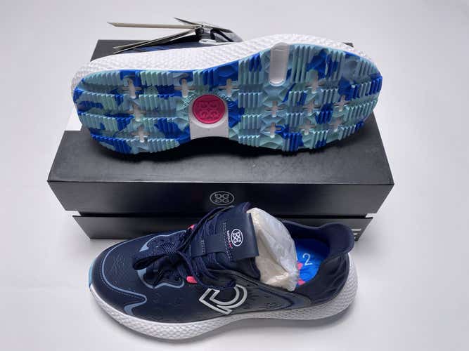 G/Fore Ladies Debossed Skull & T's MG4Xs+ Golf Shoes Blue Womens 9.5 GLF000017