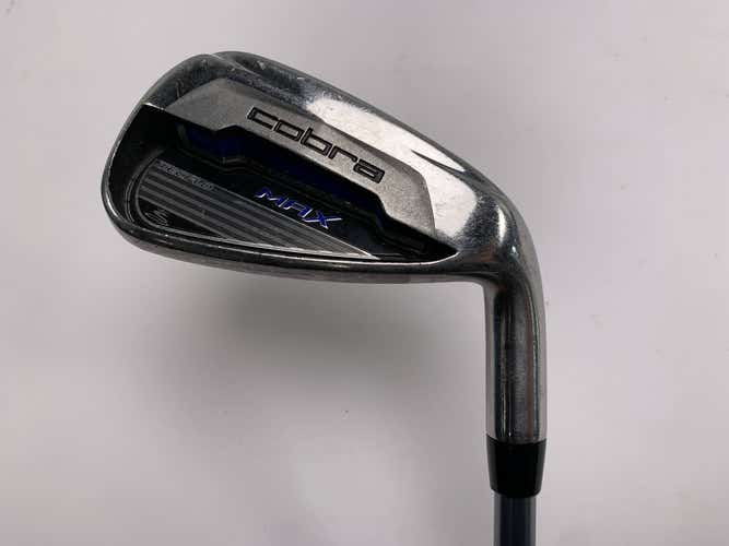 Cobra MAX Single 8 Iron White Tie X4 56g Senior Steel Mens RH