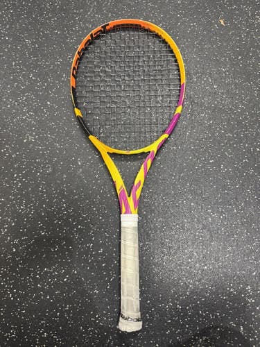 Used Babolat AERO MODULAR DRIVE 3 Adult Tennis Racquet Yellow Unknown 11849-S000034520