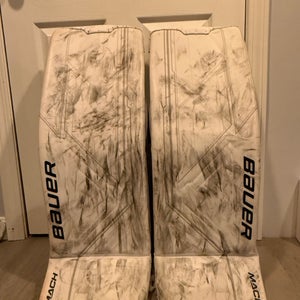 Large Bauer Mach Goalie Leg Pads (Used)