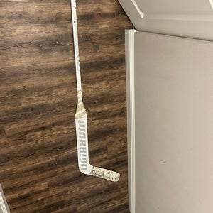 Intermediate Warrior RV4 RTL Regular Goalie Stick 23.5" Paddle (Used)