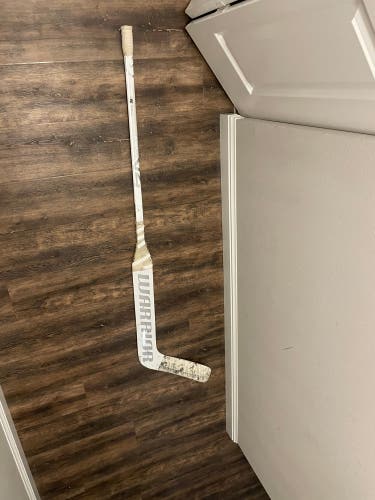 Intermediate Warrior RV4 RTL Regular Goalie Stick 23.5" Paddle (Used)