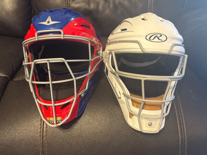 Rawlings Velo 2.0 Catcher's Set (Used) All-Star S7 AXIS Catcher’s set (Used)