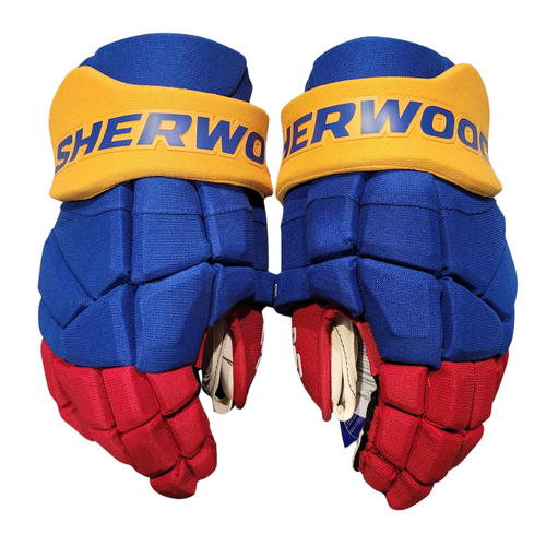 Sher-Wood Rekker Morph Pro NJ DEVILS Pro Stock Gloves (Multiple Sizes)