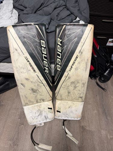 Supreme 1s OD1N Goalie Leg Pads Senior Pro Stock 34+1"