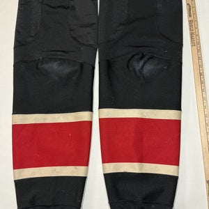 Black Senior XL Reebok Edge Socks Pro Stock (Used)