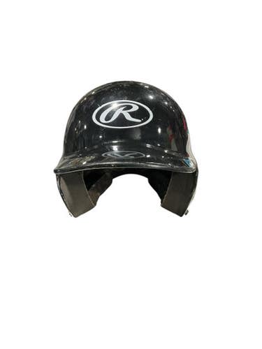 Used Rawlings BB HELMET MASK Batting Helmet w/Mask Black MD 11834-S000014152