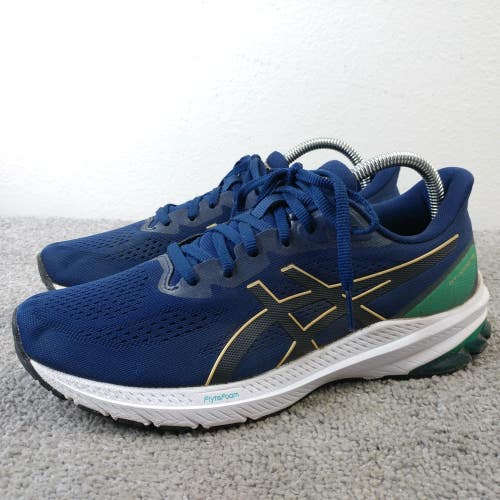 ASICS GT 1000 12 Womens Size 8.5 Wide Running Shoes Low Top Blue Sneakers