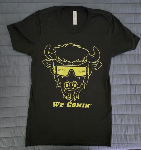 Women's We Comin Team Colorado Buffaloes Football Short Sleeve Top
