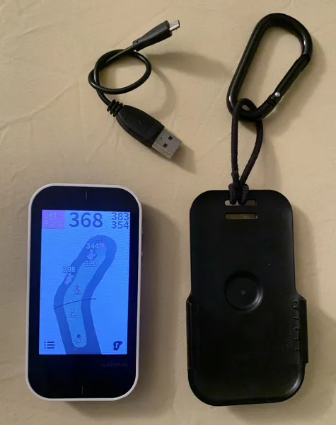 Garmin Approach G80 Premium GPS Golf Handheld with Integrated Launch Monitor, 3.5" Touchscreen