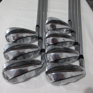 Left-Handed 2023 Cobra T-Rail Iron Set - 5-PW, GW - Ladies Flex Graphite - NEW