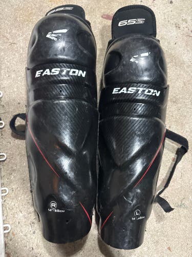 Senior Easton Stealth 65S 14" Shin Pads (Used)