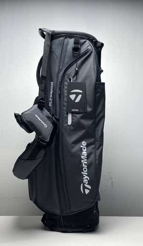 Taylormade Flex Tech Stand Bag Black 4-Way Divide Dual Strap Golf Bag NEW