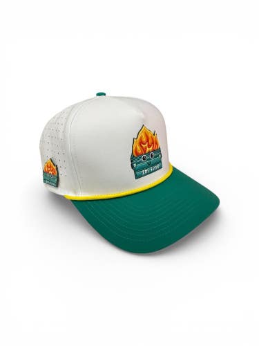 Logie Joes Dumpster Fire Golf Hat | Snapback Cap | With Magnetic Ball Marker
