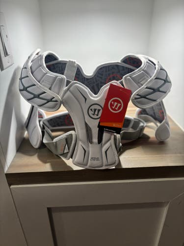 Warrior Burn Hitman Shoulder Pads (New)