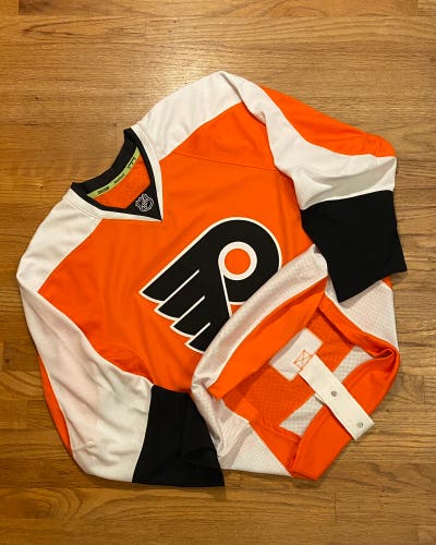 Philadelphia Flyers Authentic Reebok Indo Edge Hockey Jersey