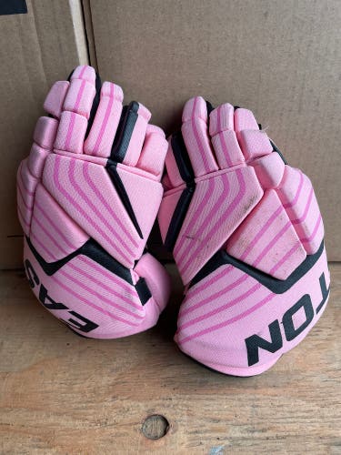 Used Easton Hockey Gloves 12" PINK