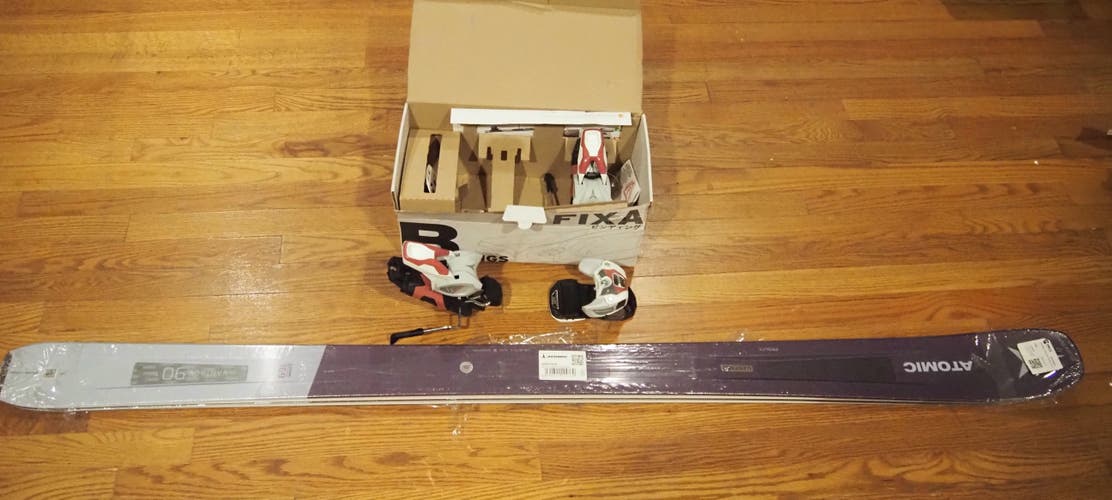 Women's All Mountain 169 cm Atomic Vantage 90 Ti Skis With Bindings Max Din 11 (New)