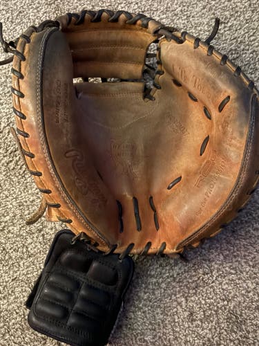 Rawlings heart of the hide Catcher's Baseball Glove 33" w/ allstar wrist guard (Used)