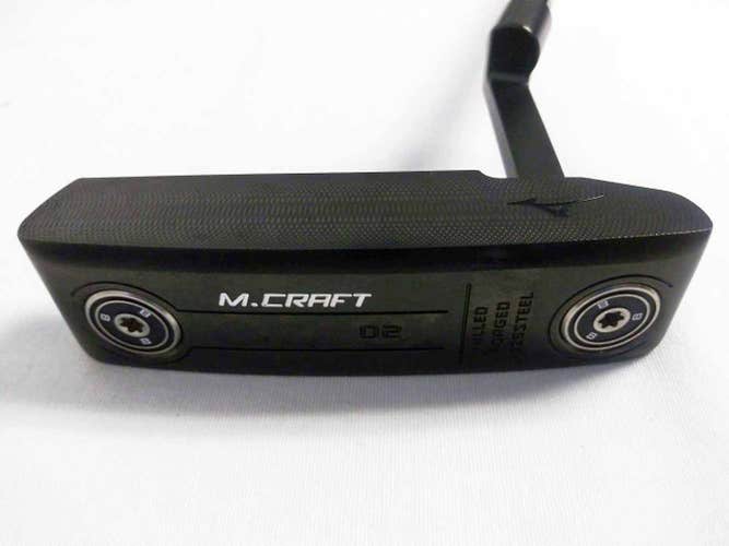 Mizuno M.Craft OMOI Type 2 Putter 34" (Black Ion, Blade, Plumber's Neck) 2022