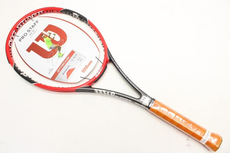 NOS WILSON PRO STAFF 97 AUTOGRAPH VER 10 TENNIS RACQUET (4 1/4) FROM A COLLECTOR