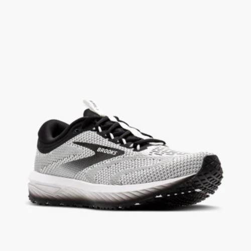 Brooks Revel 7 120424-1B-121 Sneakers Women's White Black Running Shoes FL4557