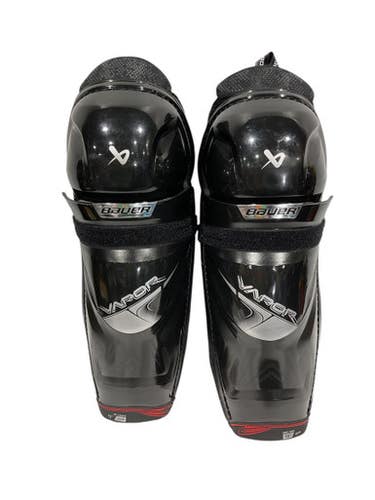 Used Bauer VAPOR FLY40 Intermediate Shin Guards Black 13" 11847-S000031798