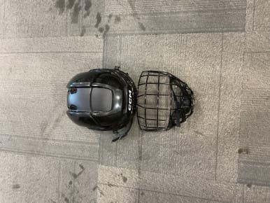 Used CCM TACKS 70 JR Helmet Cage Combo Black MD 11614-S000227279