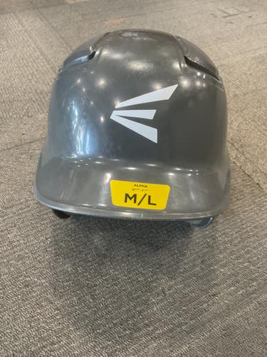 Used Easton ALPHA Batting Helmet No Mask Grey M/L 11614-S000227251