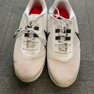 Used Nike INFINITY ACES Mens Golf Shoes White Senior 13 11614-S000227248