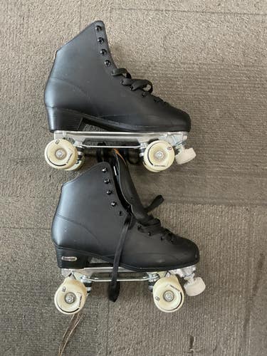 Used Rollerblade CRUZE XR SKATES Senior Roller Quad Skates Black Senior 12 11614-S000227243