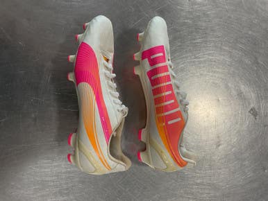 Used Puma EVO SPEED 4 Soccer Cleats Pink Senior 9 11614-S000227238