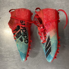 Used Adidas ADIZERO Adult FB Cleats Red Senior 6 11614-S000227236