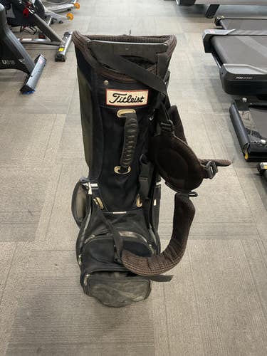 Used Titleist 4 WAY STAND BAG Mens Stand Bag Black 11614-S000227224