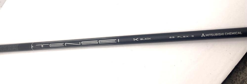Mitsubishi Tensei 1K Black 65g Stiff Flex 44.5" Driver Shaft Callaway Adapter