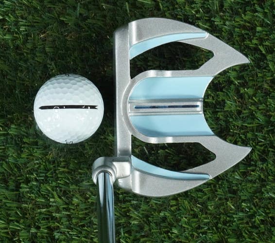 PRECISE AMG PUTTER MALLET 34" TRUE TEMPER STEEL SHAFT RH ~ LOOK!!