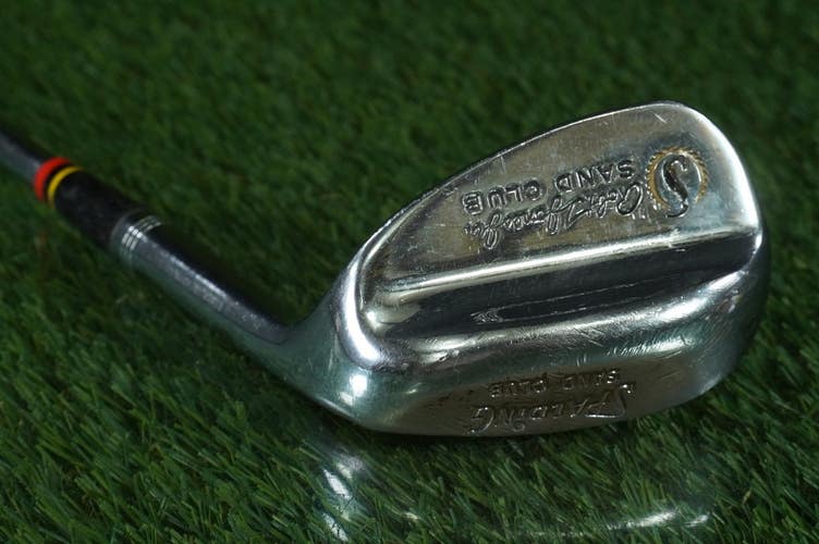 VINTAGE SPALDING ROBERT TYRE JONES JR. SAND CLUB SAND WEDGE BOBBY JONES STEEL RH